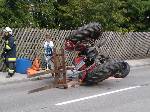 Verkehrsunfall zwischen PKW und Traktor
